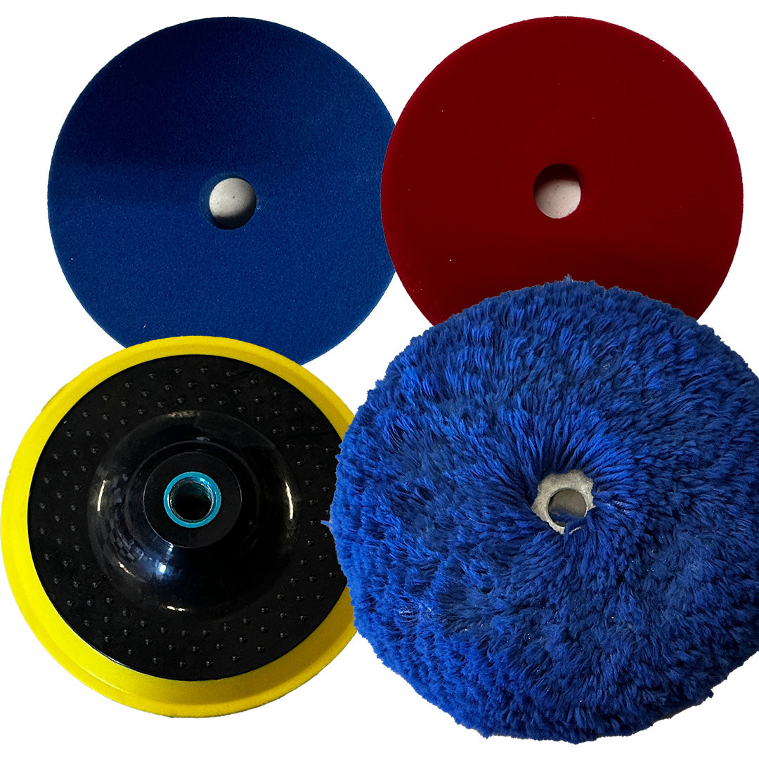 Buffing and finishing pads